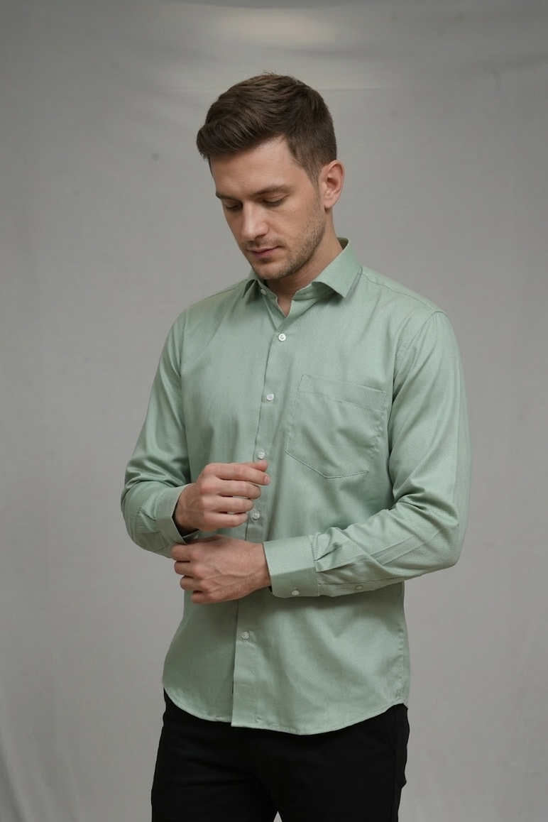26 CF Solid Pista Slim Fit Shirt